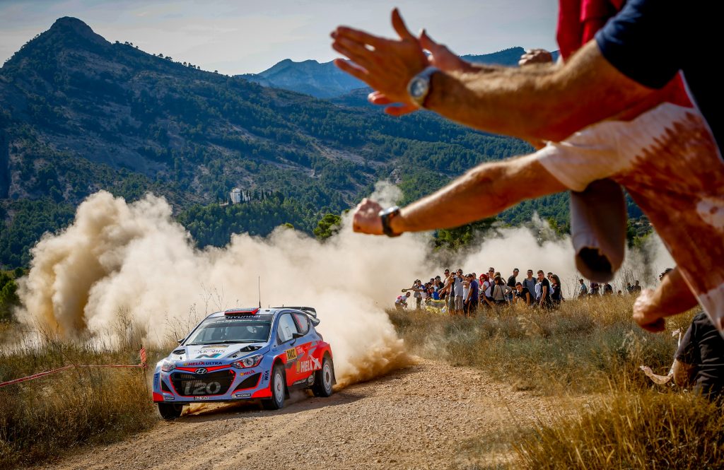 2015 World Rally Championship / Round 12 /  Rally of Spain, Catalunya / 22nd - 25th October, 2015 // Worldwide Copyright: Hyundai Motorsport